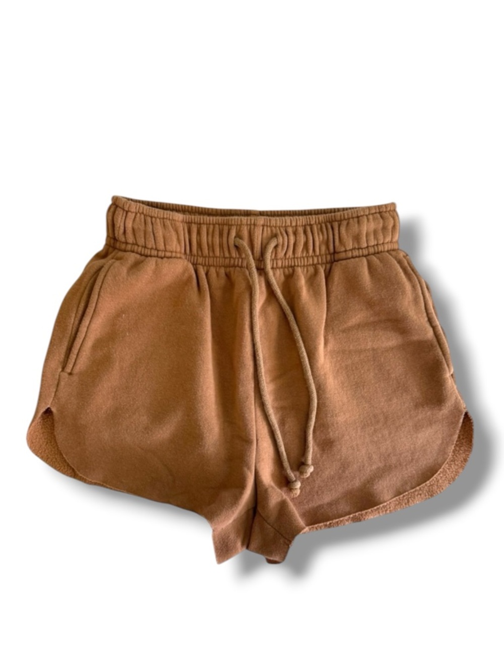 Wild Fable Tan Athletic Shorts with Elastic Waistband
